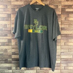 Mens Gray Champion Baylor University Golf T Shirt XL EUC